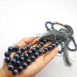 تسبیح حدید سنگ هماتیت طبیعی