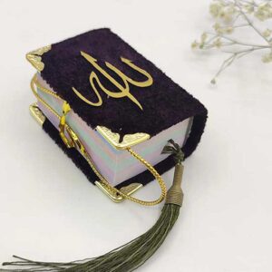 قرآن کریم لقمه‌ای آویز مخمل