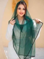 شال حریر توری شیک - تصویر 9