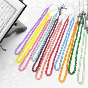 تسبیح پلاستیکی رقابتی مناسب نذری و سفره صلوات