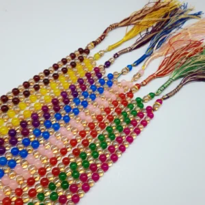 تسبیح کریستال دو رنگ